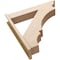Ekena Millwork 7 1/2-in W x 38-in D x 38-in H Balboa Trad Rough Cedar Woodgrain TimberThane Outlooker, Primed Tan OUTUR075X38X38BOA04RCPR - alternate 6